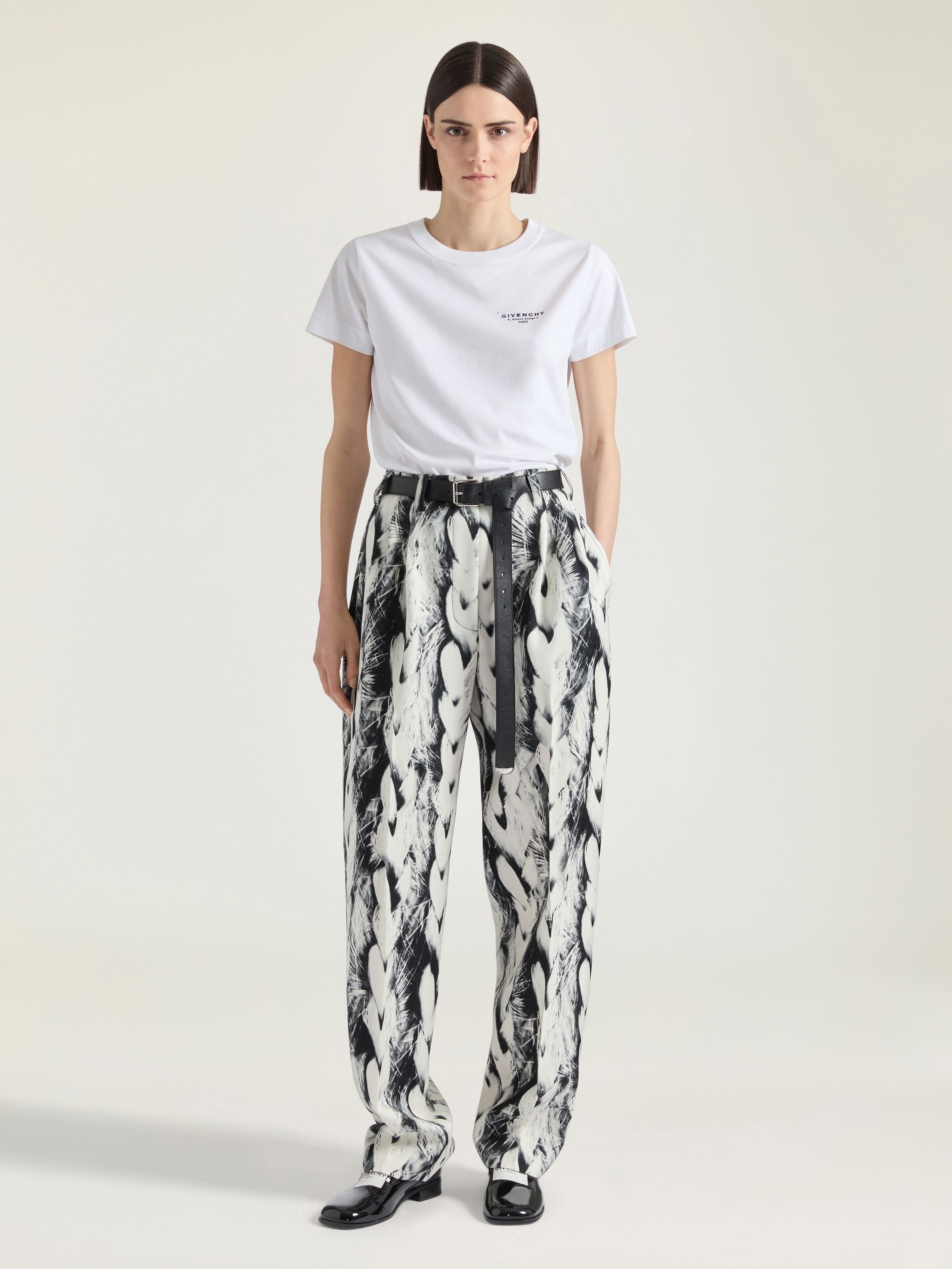 T-shirt in cotton with GIVENCHY Stamp print